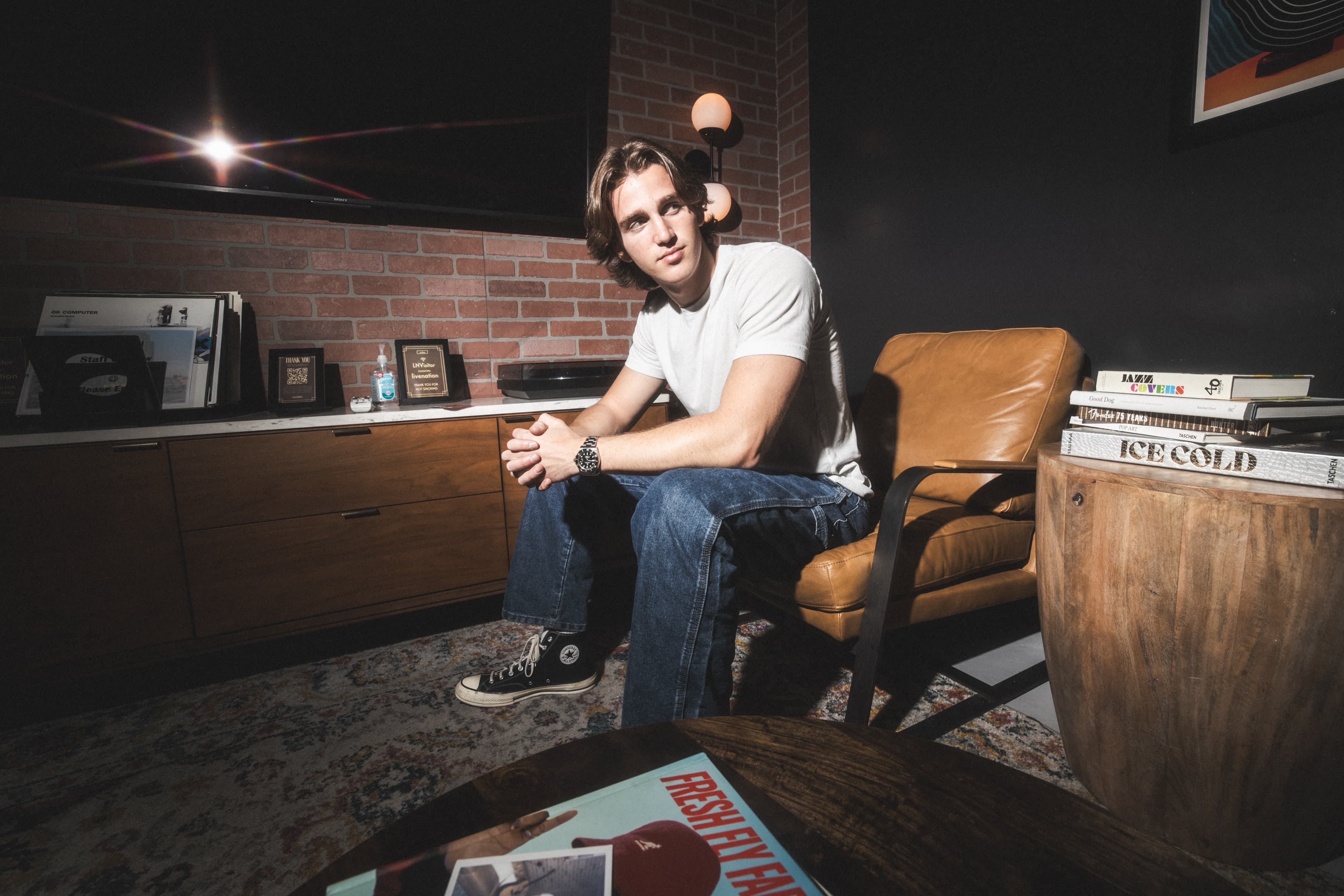 Ethan Hoffman performing live